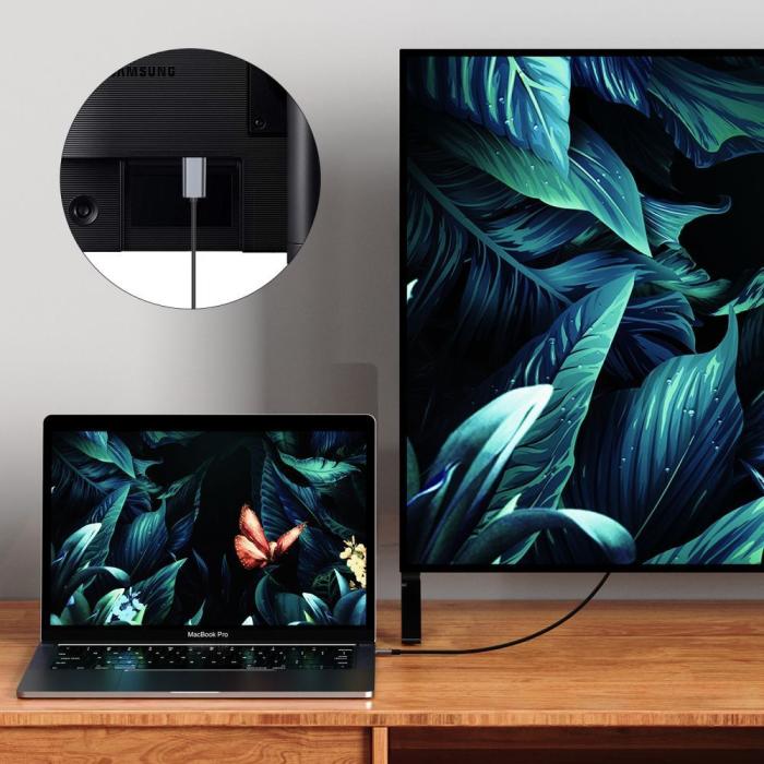 Bild 2, Tech-Protect HDMI - VGA 60Hz Adapter Ultraboost Svart