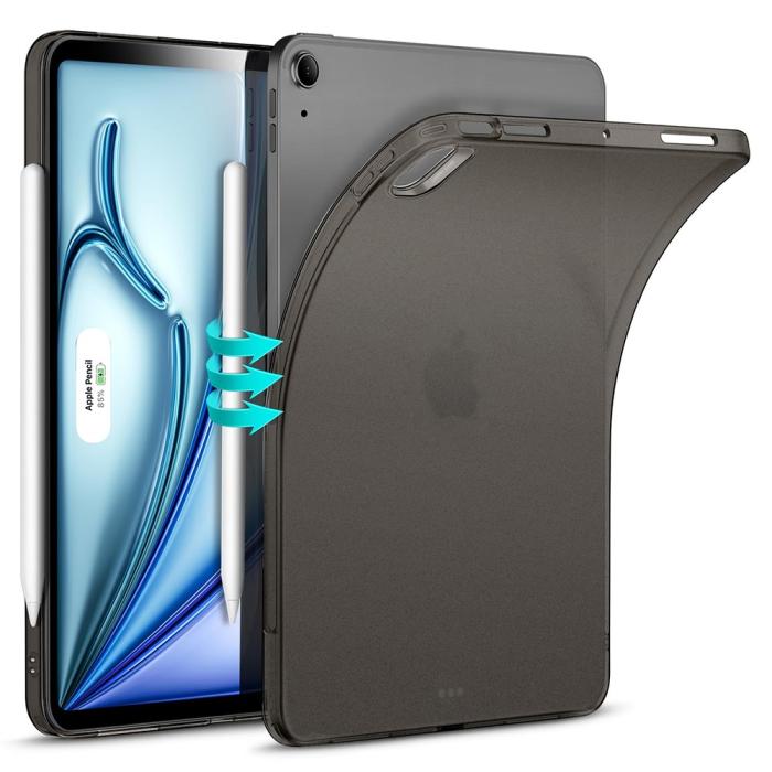 Bild 1, ESR iPad Air 2025-2020 Skal TPU Tonad Svart