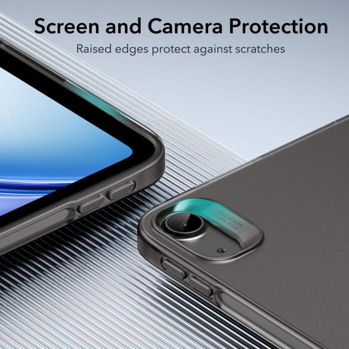 Bild 4, ESR iPad Air 2025-2020 Skal TPU Tonad Svart