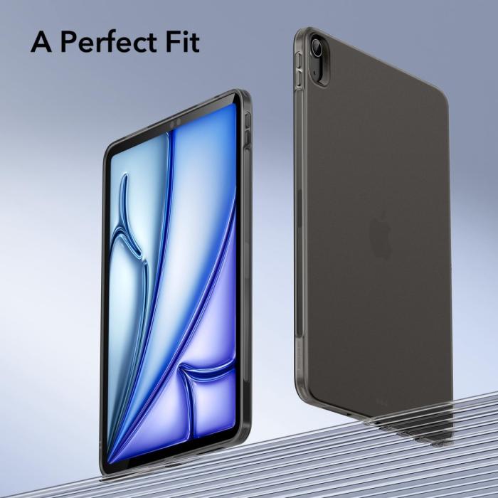 Bild 6, ESR iPad Air 2025-2020 Skal TPU Tonad Svart