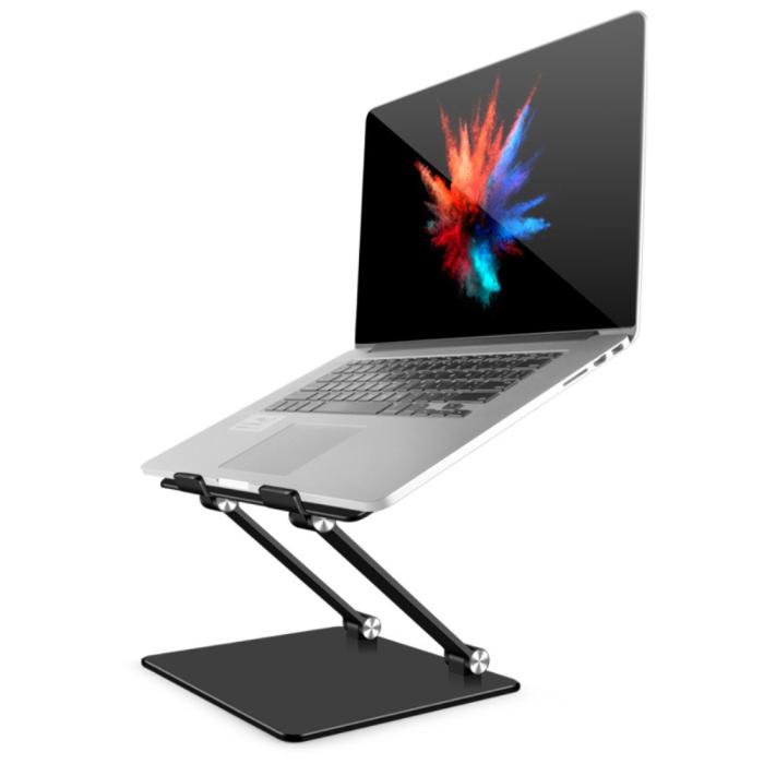 Bild 1, Justerbart Laptop Ställ Aluminium Grå