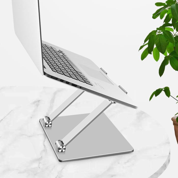 Bild 2, Justerbart Laptop Ställ Aluminium Grå