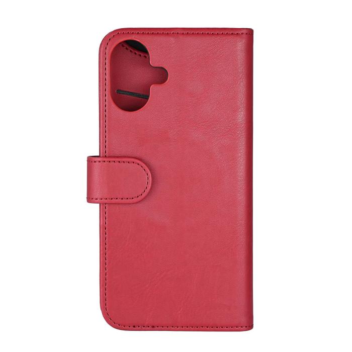Bild 2, Gear iPhone 16 Plus Fodral MagSeries Läder Deep Red