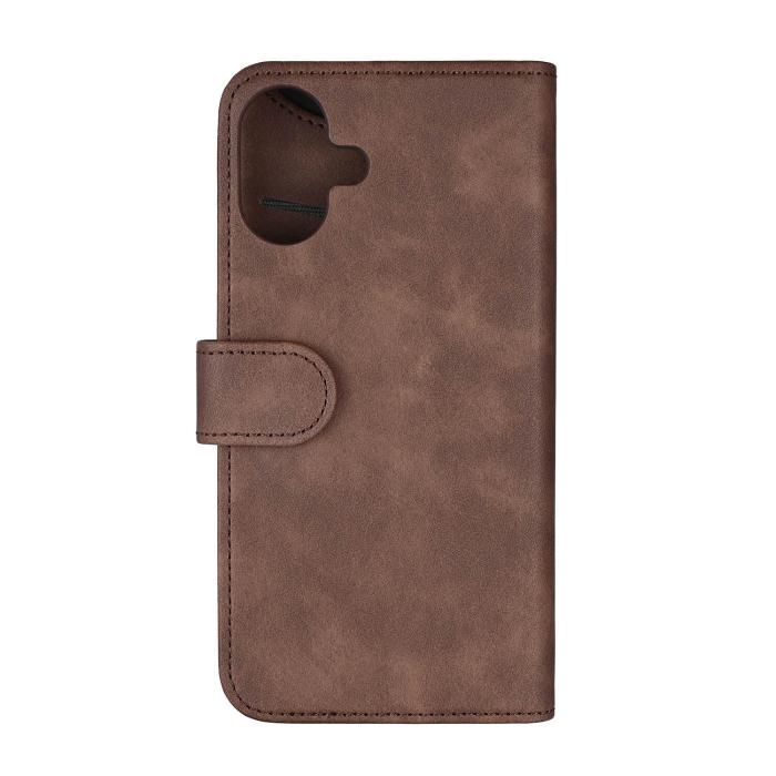 Bild 2, Gear iPhone 16 Plus Fodral MagSeries Läder Brun