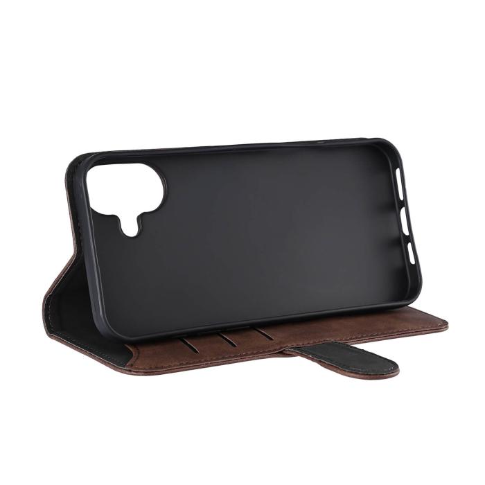 Bild 4, Gear iPhone 16 Plus Fodral MagSeries Läder Brun