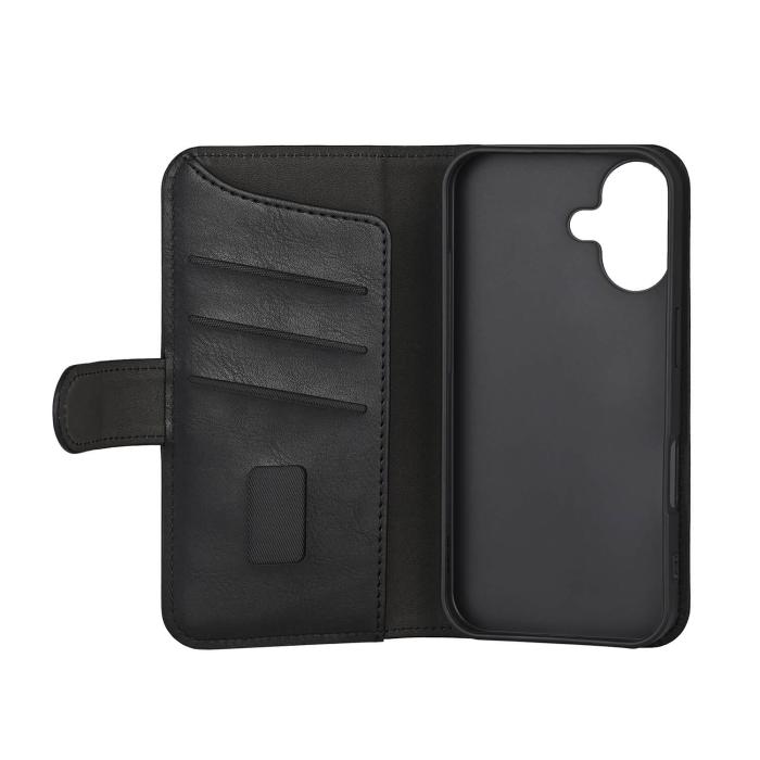 Bild 3, Gear iPhone 16 Plus Fodral MagSeries Läder Svart