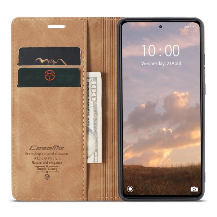 Bild 2, CASEME Xiaomi Redmi Note 12 Pro 5G Fodral Retro Fl