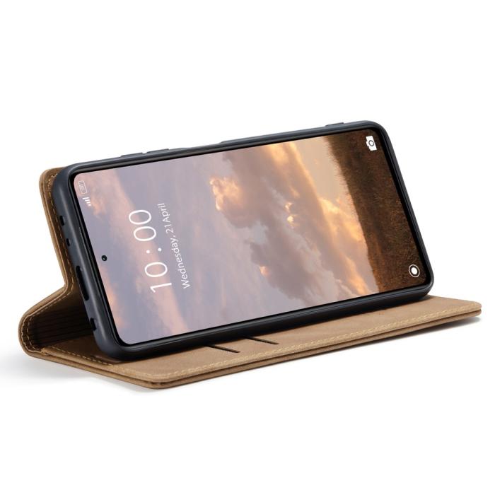 Bild 3, CASEME Xiaomi Redmi Note 12 Pro 5G Fodral Retro Fl