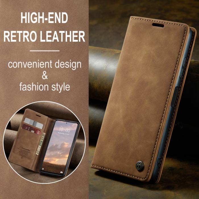 Bild 4, CASEME Xiaomi Redmi Note 12 Pro 5G Fodral Retro Fl