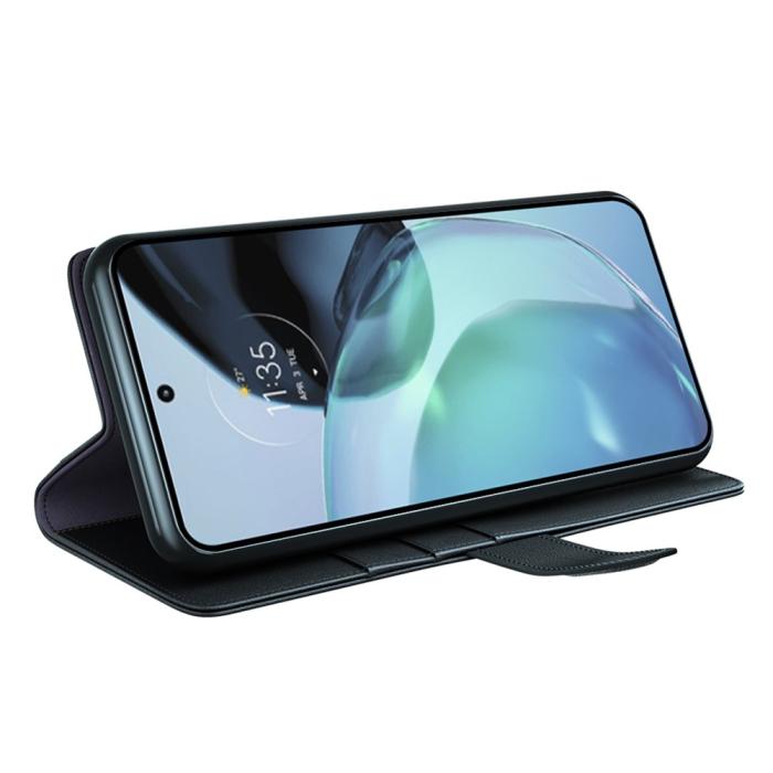 Bild 3, Google Pixel 7A Fodral Premium Äkta Läder Svart