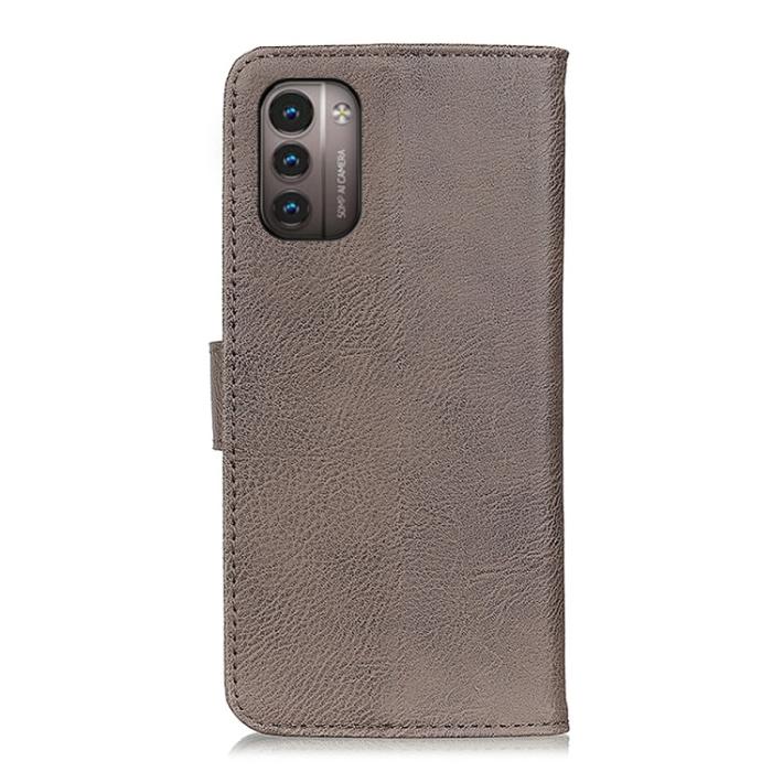 Bild 3, KHAZNEH Nokia G11 / G21 Fodral Läder Khaki