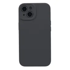 iPhone 15 Plus Skal Liquid Silikon Mörk Grå