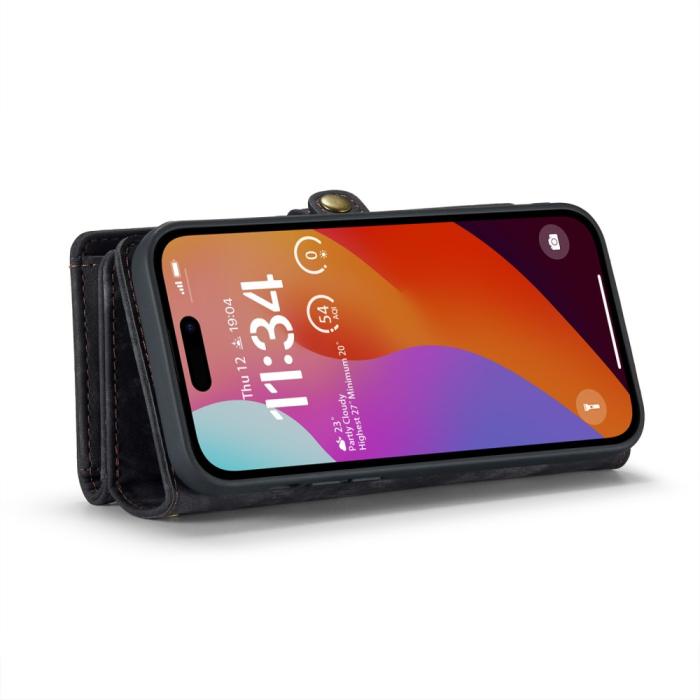 Bild 3, CASEME iPhone 16 Pro Fodral Multifunktionell Svart