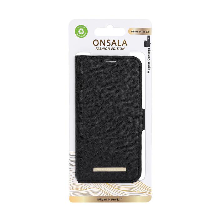 Bild 2, ONSALA iPhone 14 Pro Fodral ECO Midnight Black