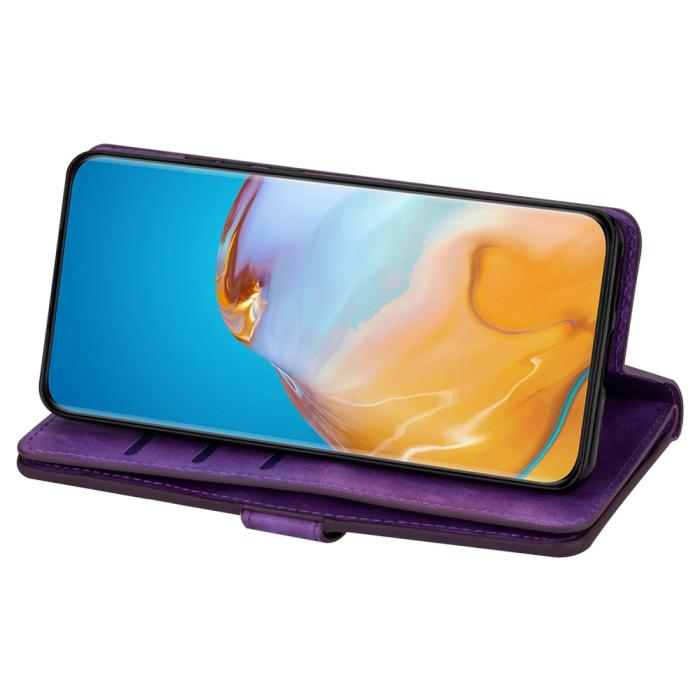 Bild 5, Samsung Galaxy S22 Plus Fodral Multifunktionell Läder Lila