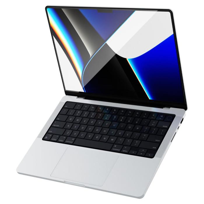 Bild 3, Spigen MacBook Pro 14 2021-2023 Skärmskydd Glass FC Härdat Glas
