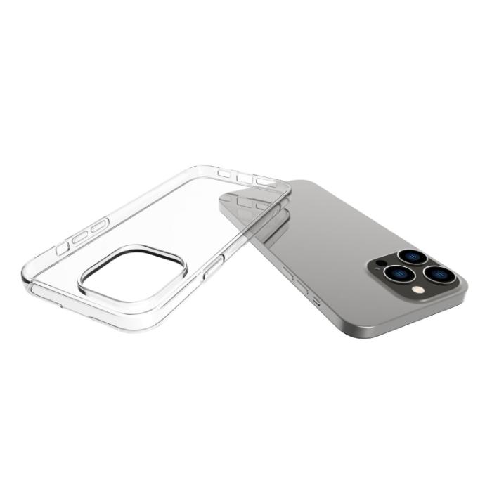 Bild 4, iPhone 14 Pro Max Skal TPU Transparent