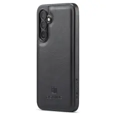 DG.MING Samsung Galaxy S25 Skal L&auml;derbelagt Svart