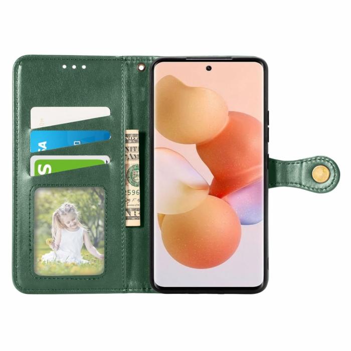 Bild 2, Xiaomi 12T / 12T Pro Fodral Magnetisk Mässing Grön
