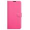 OnePlus Nord 2 5G - Litchi Läder Fodral - Rosa
