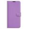 OnePlus Nord 2 5G - Litchi Läder Fodral - Lila