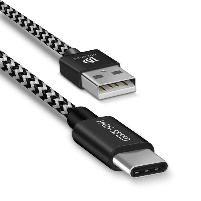 Bild 1, DUX DUCIS 1M Type-C / USB-C Kabel Quick Charge