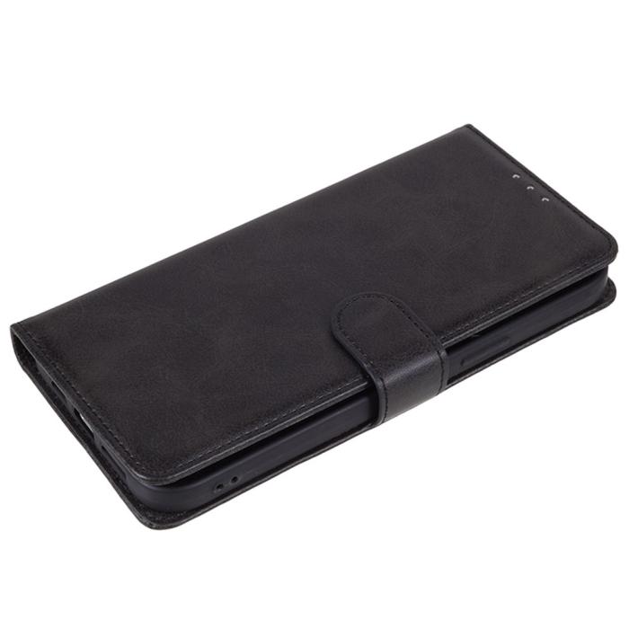 Bild 4, Motorola Moto G55 5G Plånboksfodral Läder Svart