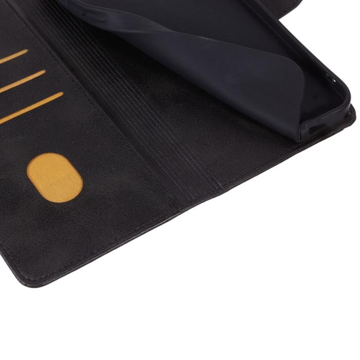 Bild 5, Motorola Moto G55 5G Plånboksfodral Läder Svart