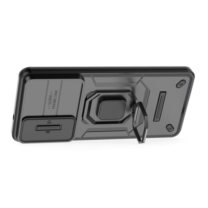 Bild 2, Samsung Galaxy S25 Edge Skal CamShield Ring Hybrid Svart