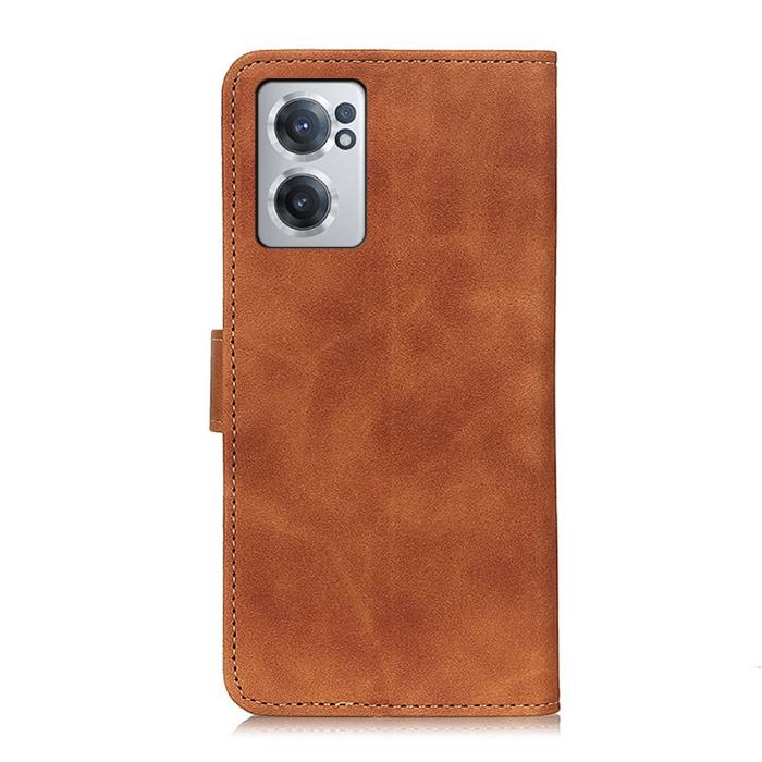 Bild 3, KHAZNEH OnePlus Nord CE 2 5G Fodral Retro Läder Brun