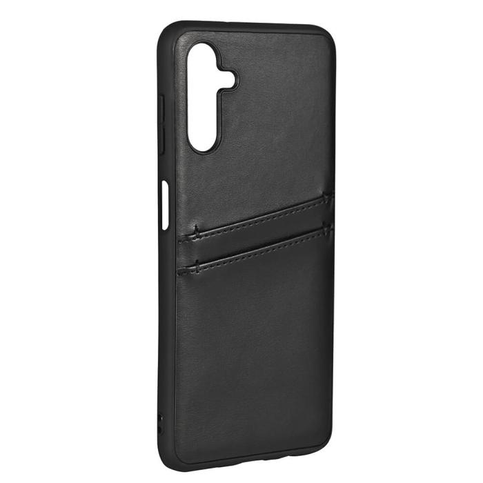 Bild 3, Buffalo Samsung Galaxy A13 5G / A04s Skal Läder Med 2 Kortfack Svart
