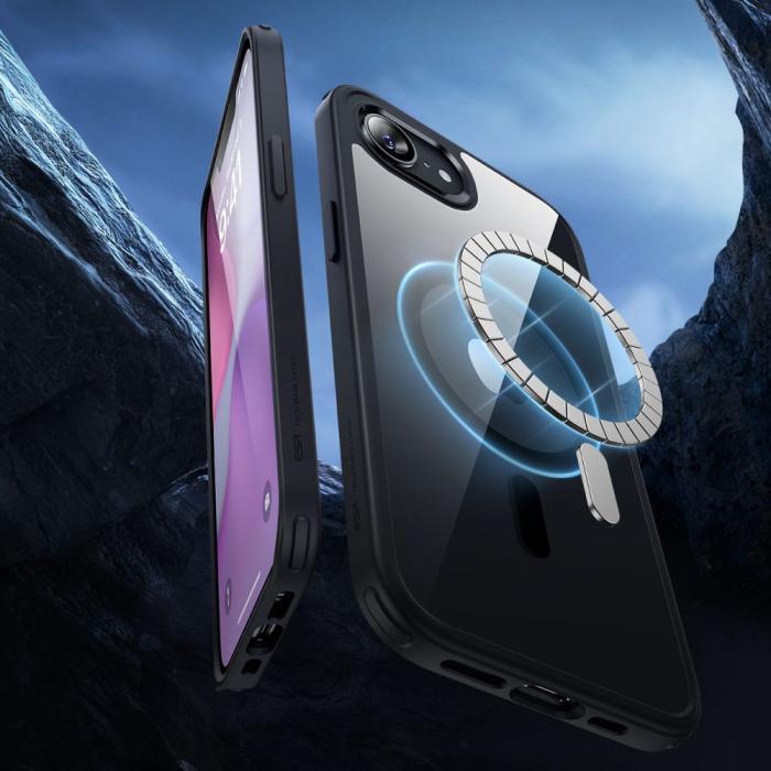 Bild 2, ESR iPhone 17e/16e Skal MagSafe CH HaloLock Transparent/Svart