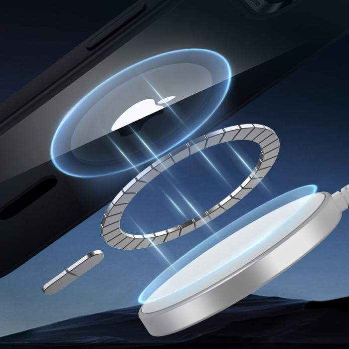 Bild 3, ESR iPhone 17e/16e Skal MagSafe CH HaloLock Transparent/Svart