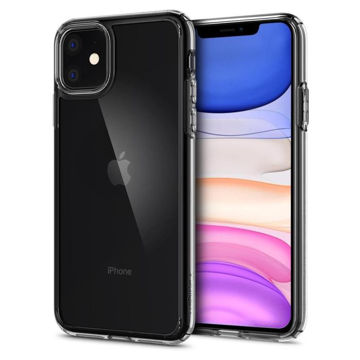 Bild 2, Spigen iPhone 11 Skal Ultra Hybrid Crystal Clear