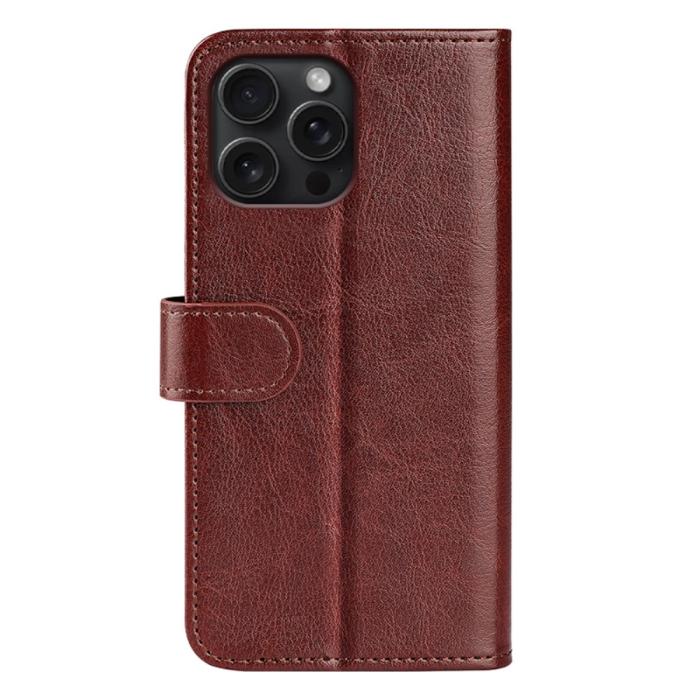 Bild 6, iPhone 16 Pro Max Fodral Läder Brun