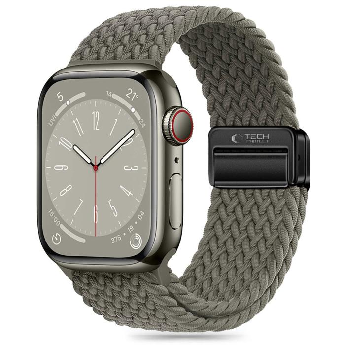 Bild 1, Tech-Protect Apple Watch 42/44/45/46/49 mm Armband NylonMag