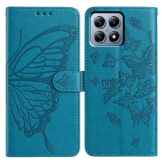 Xiaomi 15T Fodral Med Fj&auml;ril Tryck Bl&aring;