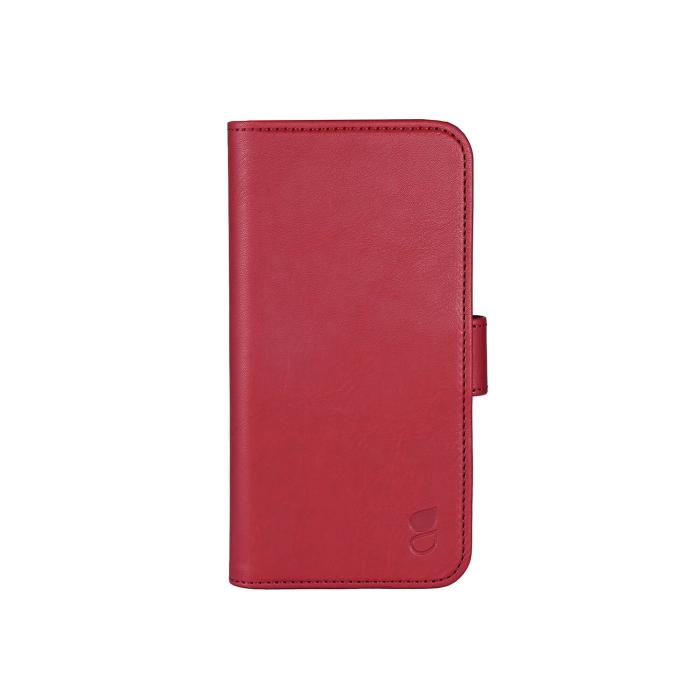 Bild 1, Gear iPhone 16 Pro Fodral MagSeries Läder Deep Red