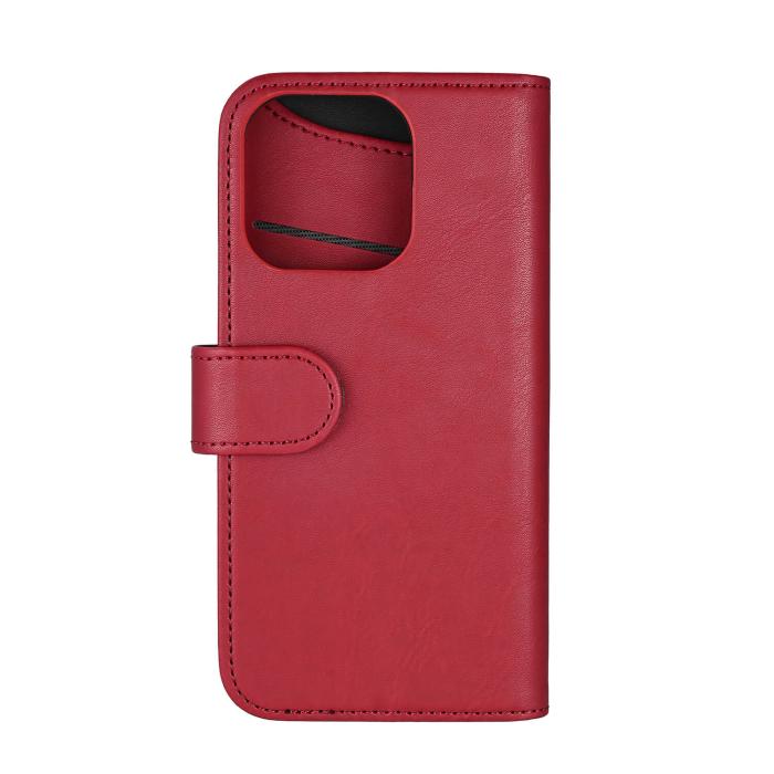 Bild 2, Gear iPhone 16 Pro Fodral MagSeries Läder Deep Red