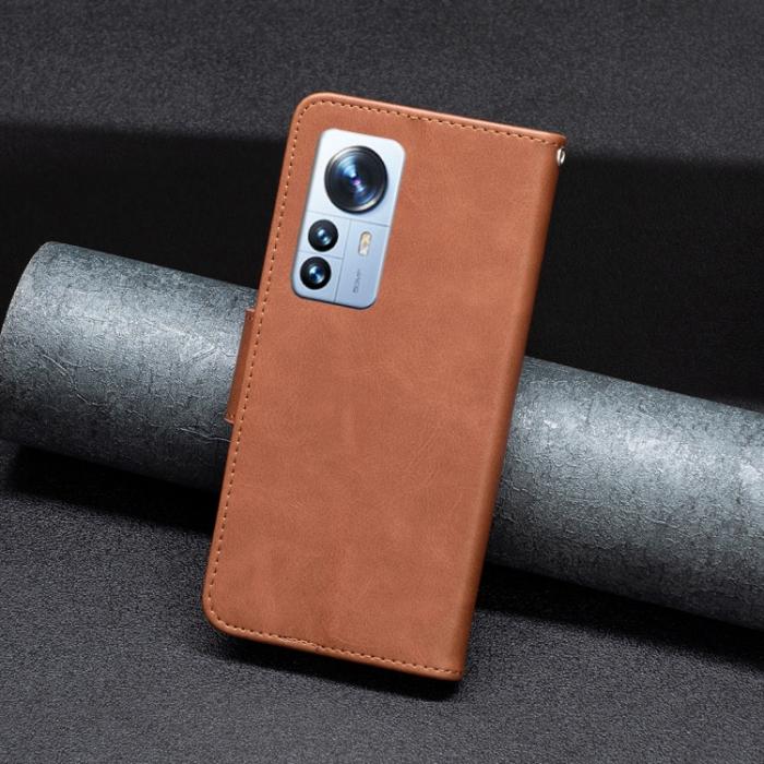 Bild 6, Xiaomi 12 Pro Fodral Shark Solid Brun