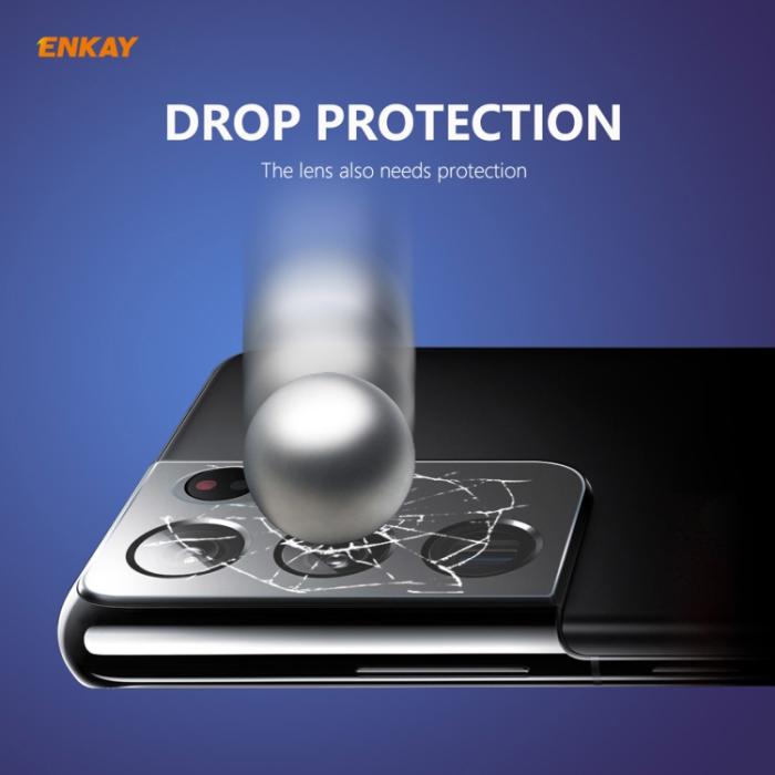 Bild 3, ENKAY Samsung Galaxy S21 Ultra 2-PACK Linsskydd Härdat Glas