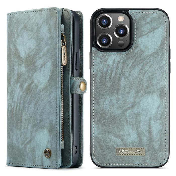 Bild 1, CASEME iPhone 13 Pro Max Fodral/Skal Magnet 2in1 Multifunktionell Blå