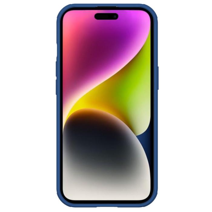 Bild 2, NILLKIN iPhone 15 Plus Skal CamShield Pro Blå