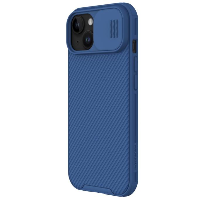 Bild 4, NILLKIN iPhone 15 Plus Skal CamShield Pro Blå