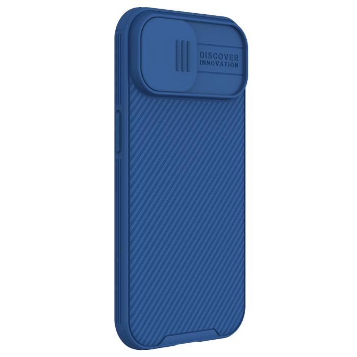 Bild 5, NILLKIN iPhone 15 Plus Skal CamShield Pro Blå