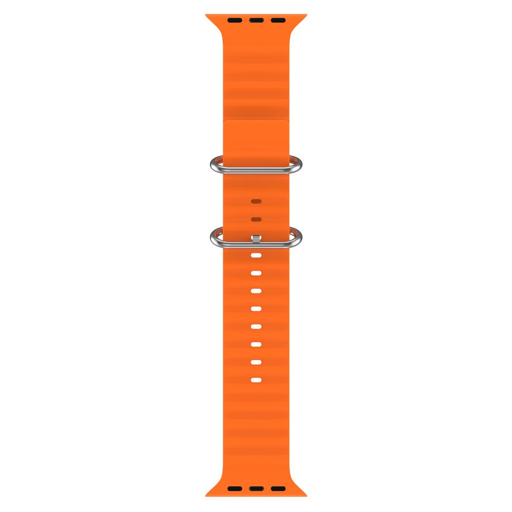 Apple Watch 42/44/45/49 mm Armband Ocean Wave Orange