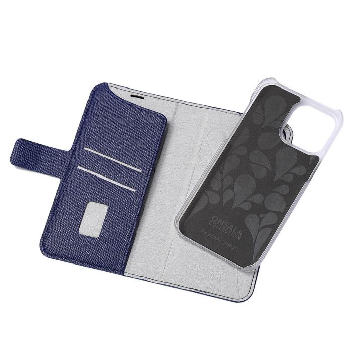 Bild 4, ONSALA iPhone 14 Pro Max Fodral ECO Navy Blue