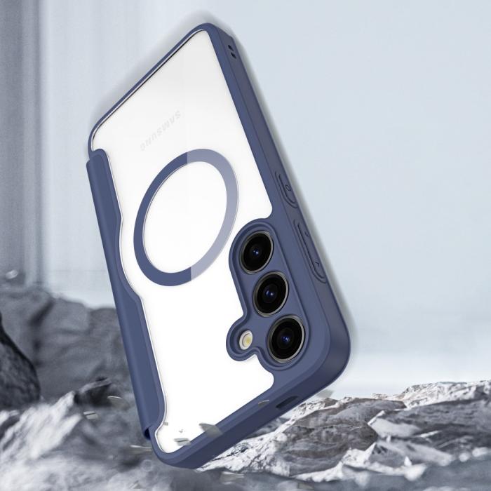 Bild 4, DUX DUCIS Galaxy S24 Fodral MagSafe Skin X Pro Blå