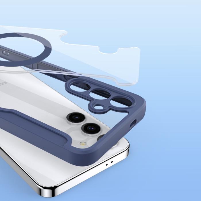 Bild 5, DUX DUCIS Galaxy S24 Fodral MagSafe Skin X Pro Blå