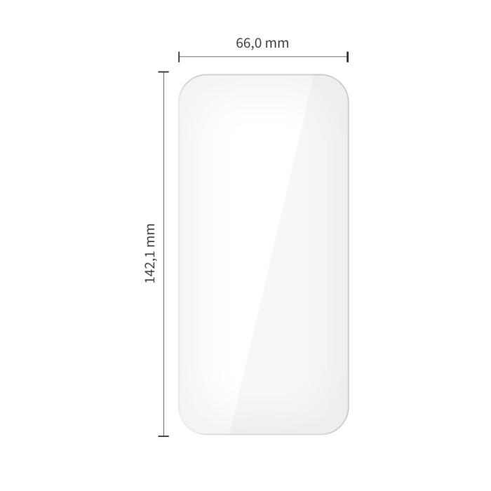 Bild 2, Tech-Protect iPhone 16/15/15 Pro 10-PACK Skärmskydd Härdat Glas